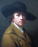Joseph wright of derby Self portrait oil painting on canvas